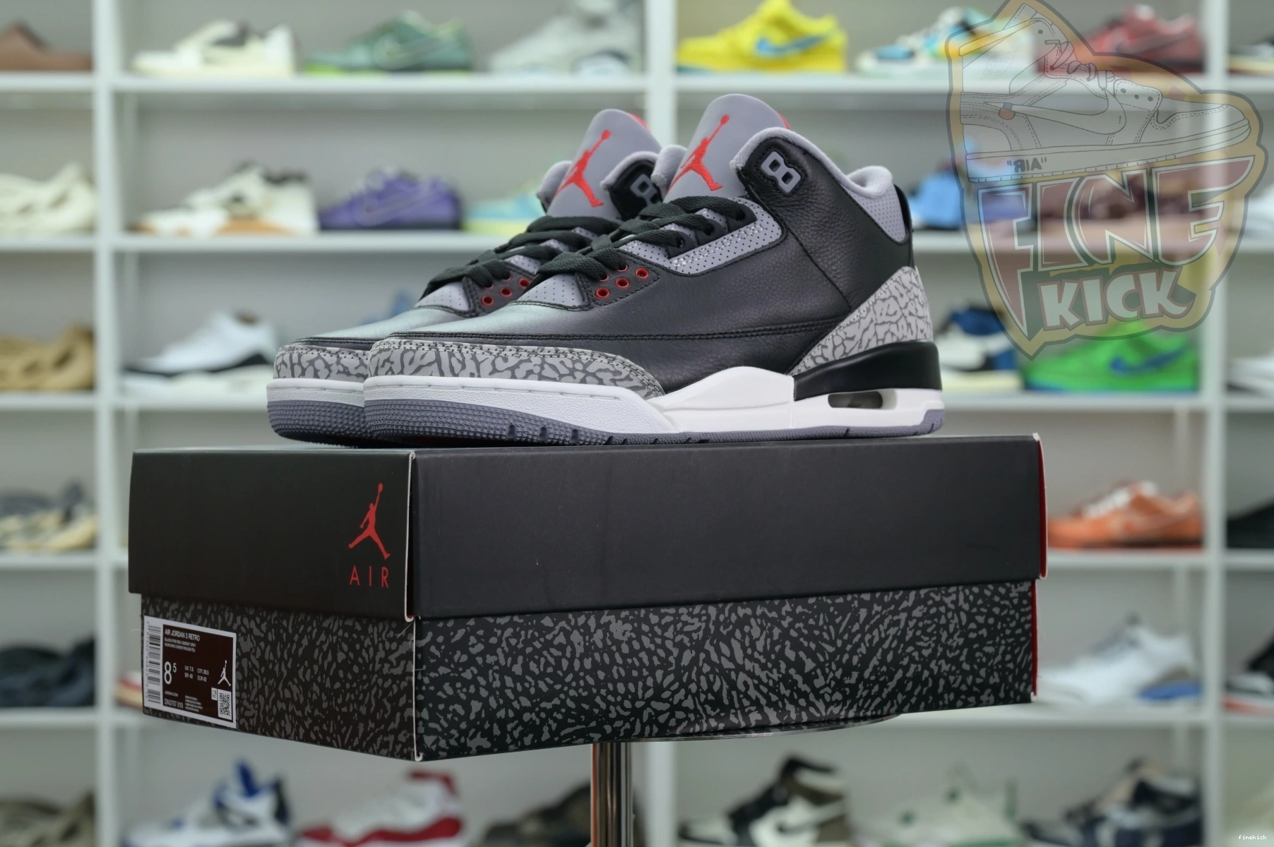 Reimagined” Cement Jordan 3“Black Air 1106